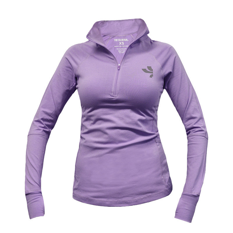 Orchid Half Zip Pullover