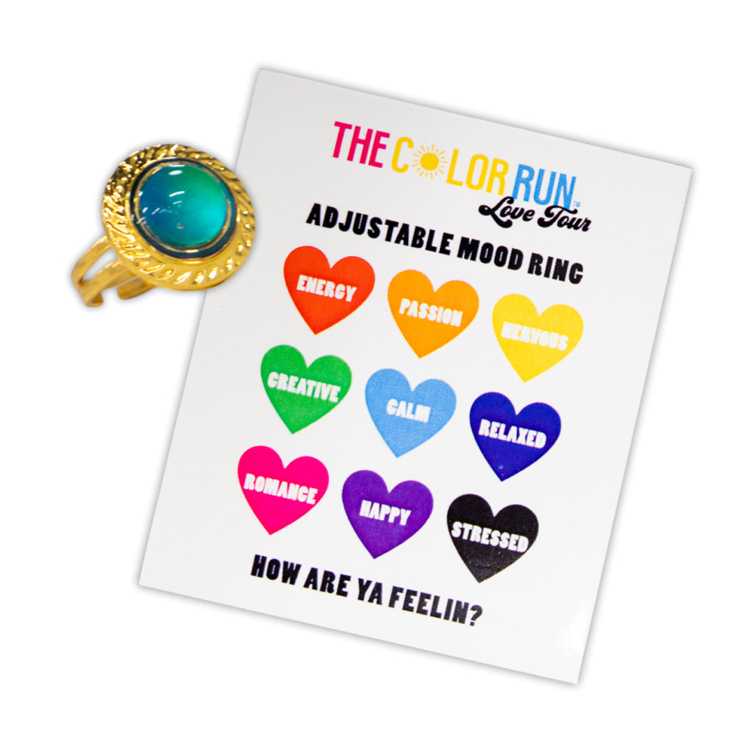 Opolski Women Round Faux Gem Inlaid Hollow Temperature Change Color Mood  Ring Jewelry - Walmart.com