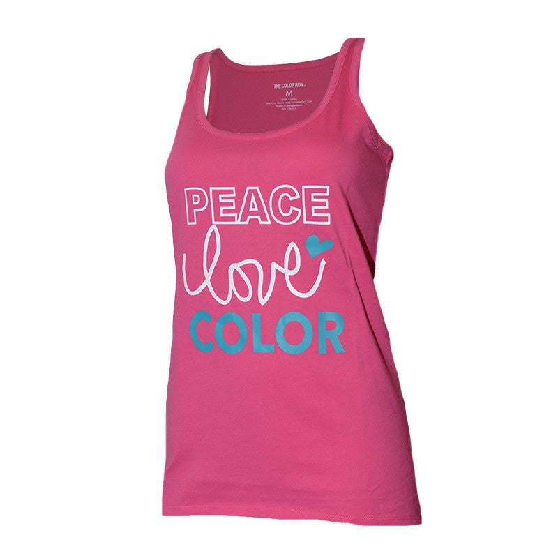 Peace Love Color Tank