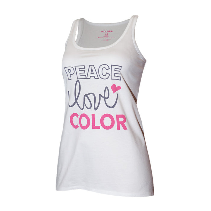 Peace Love Color Tank