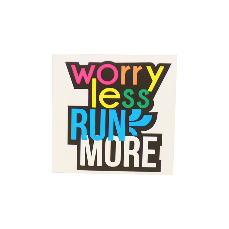 Worry Less Die Cut Sticker